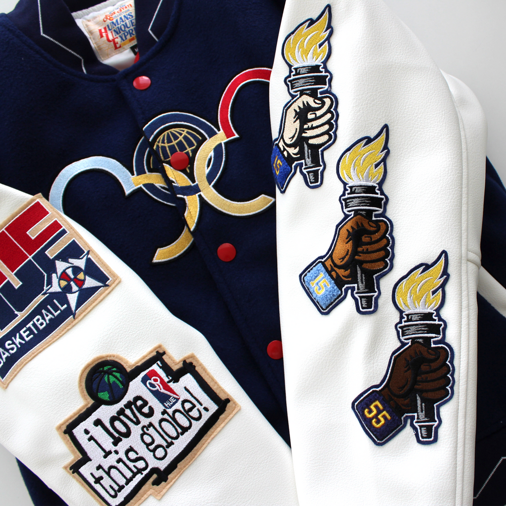 Denver HUE Olympics 303 Basketball Letterman Jacket