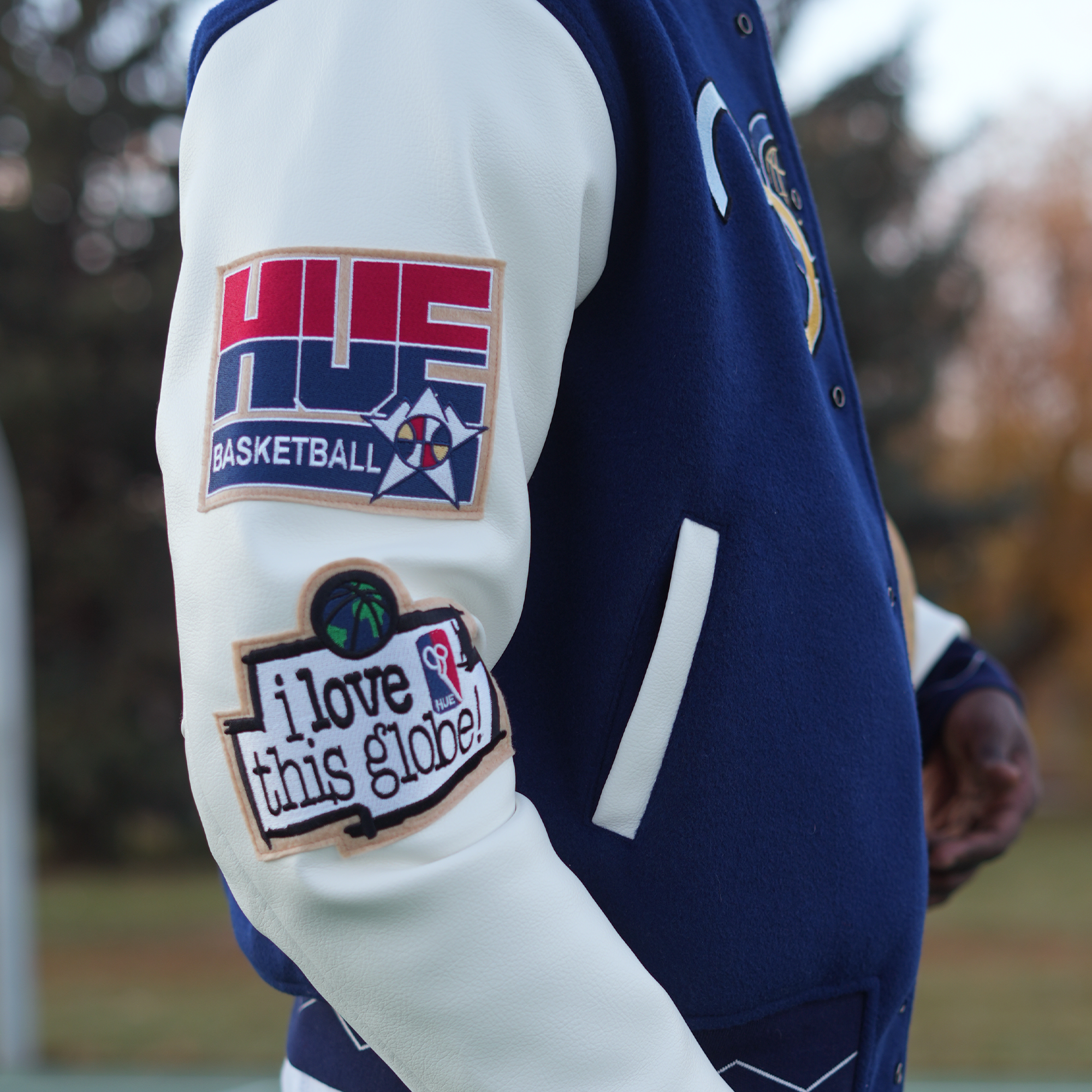 Denver HUE Olympics 303 Basketball Letterman Jacket