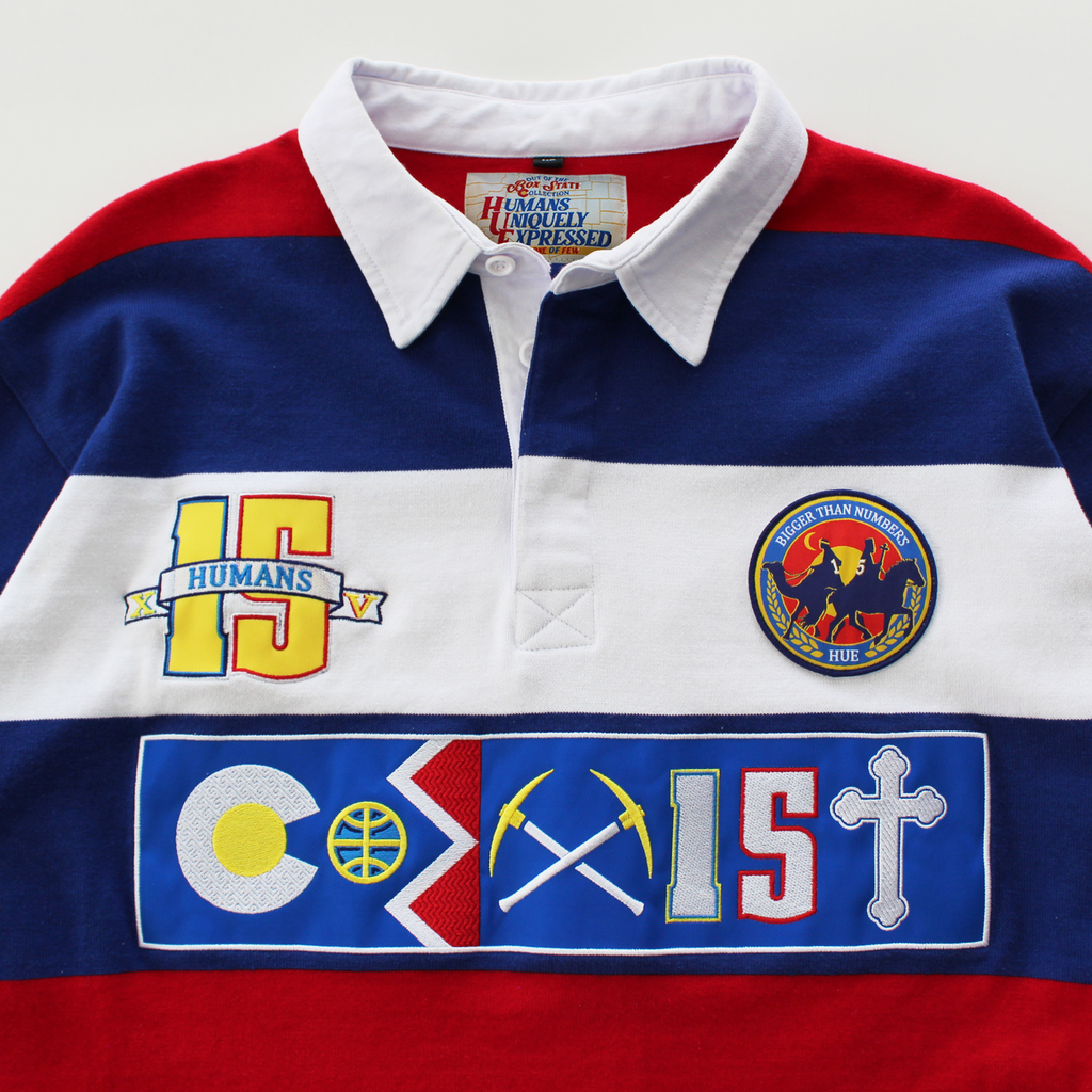 Coexist #15 Melo & Jokic Long Sleeve Rugby Shirt