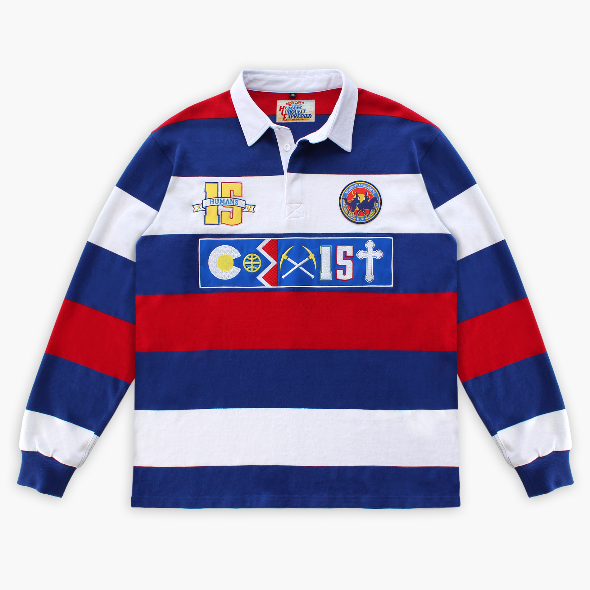 Coexist #15 Melo & Jokic Long Sleeve Rugby Shirt