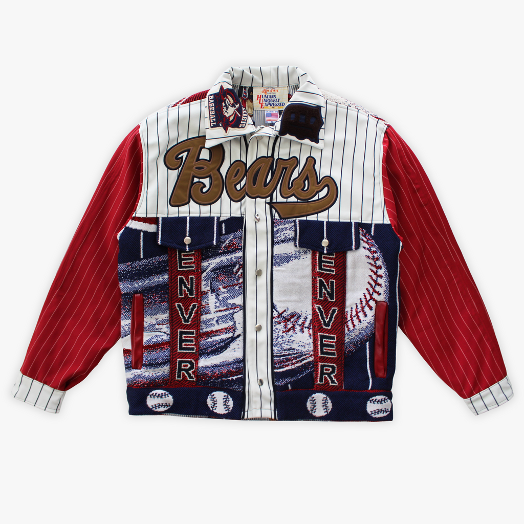 HUE 1/1 Denver Bears Baseball Trucker Jacket