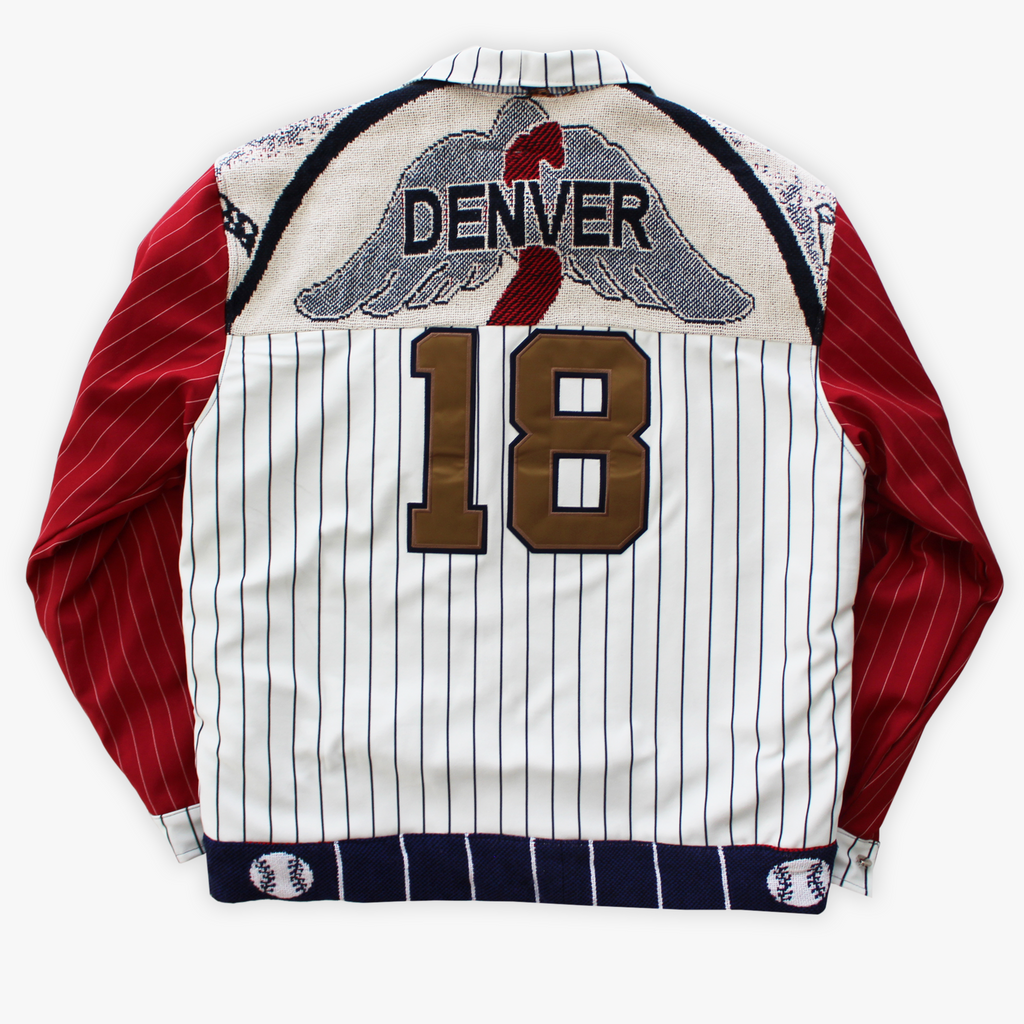 HUE 1/1 Denver Bears Baseball Trucker Jacket