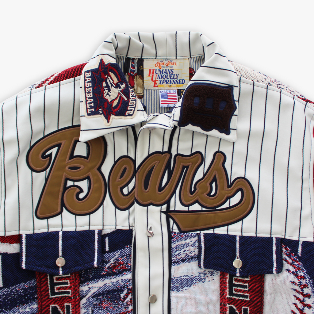 HUE 1/1 Denver Bears Baseball Trucker Jacket