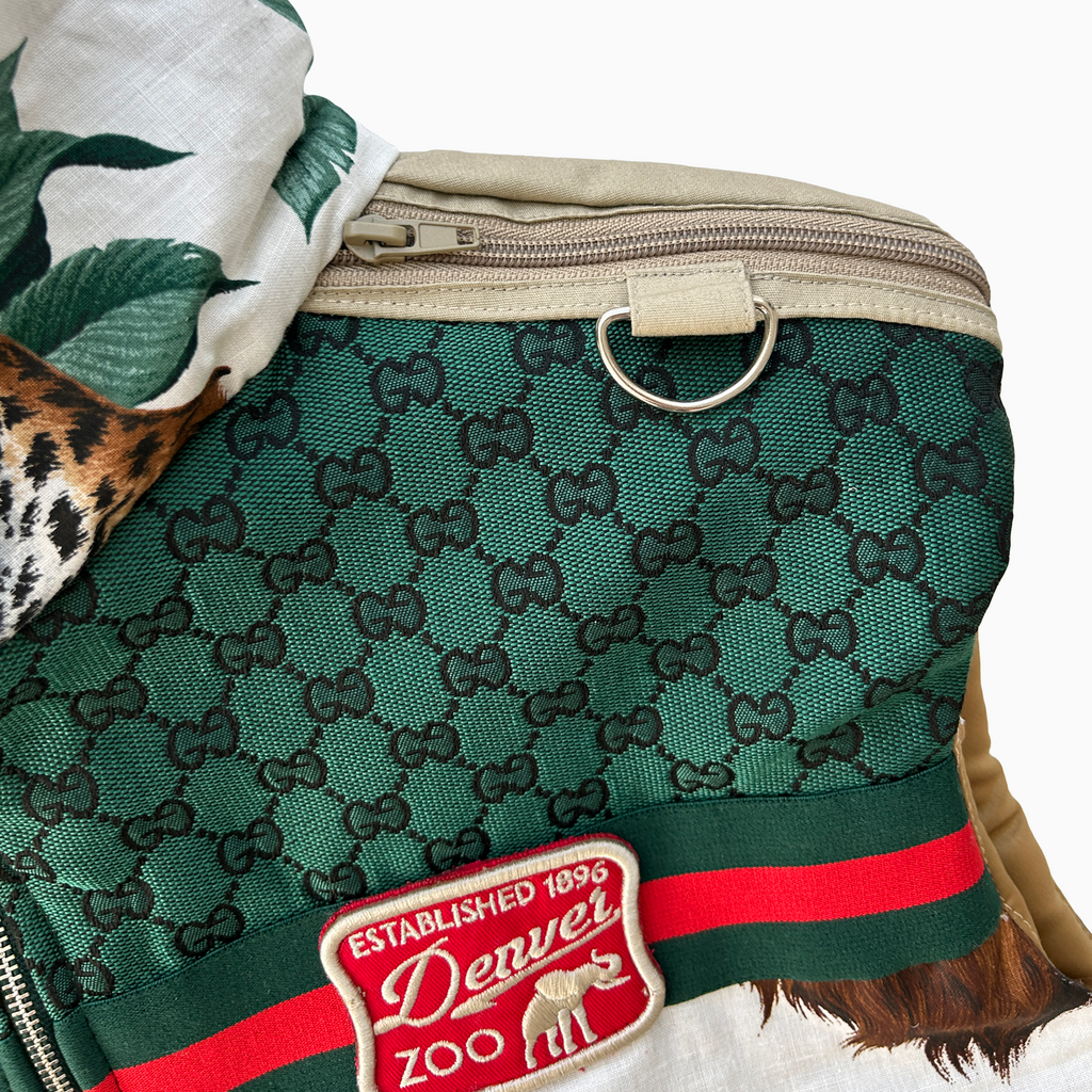 HUE 1/1 Gucci Denver Zoo Safari Puffer Vest