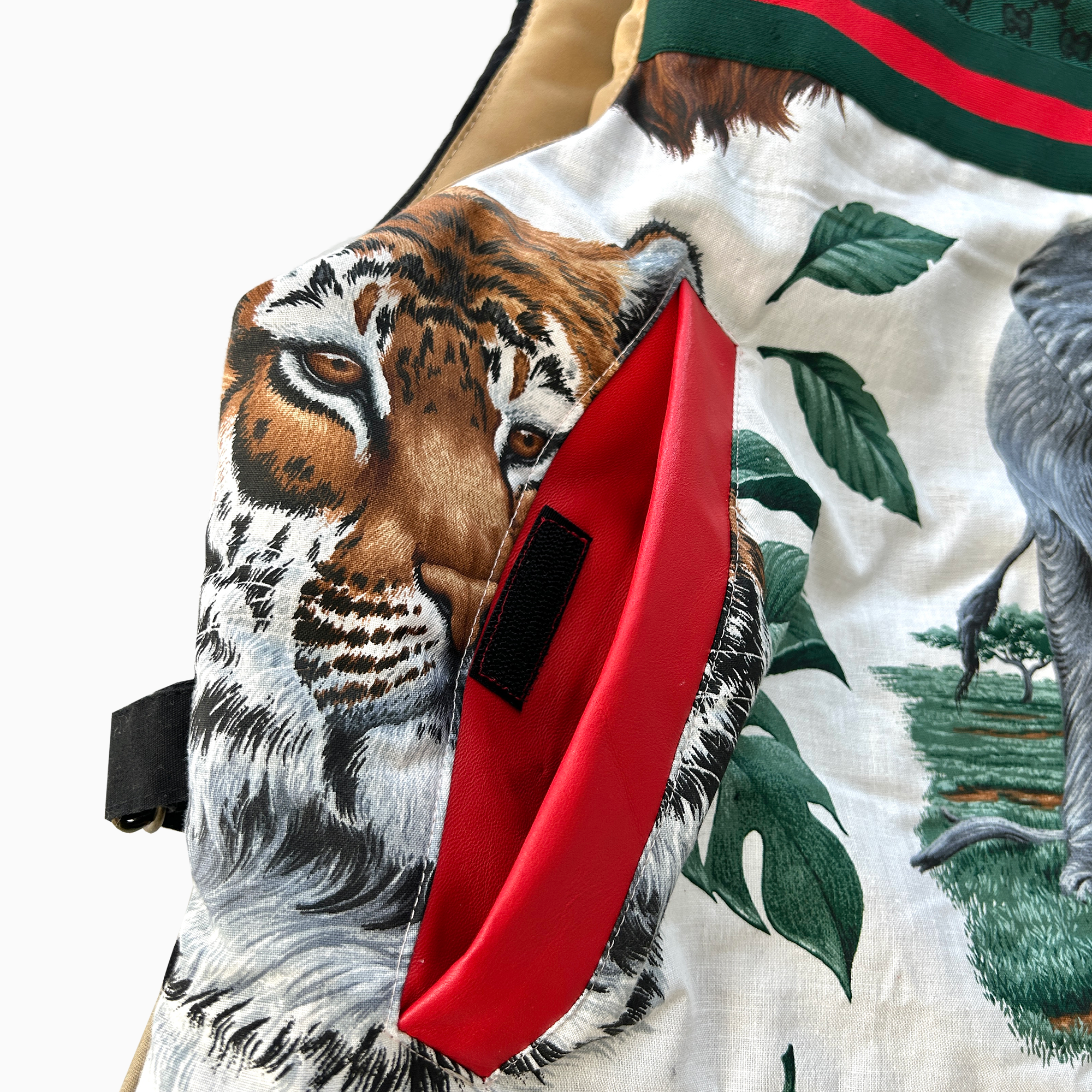 HUE 1/1 Gucci Denver Zoo Safari Puffer Vest