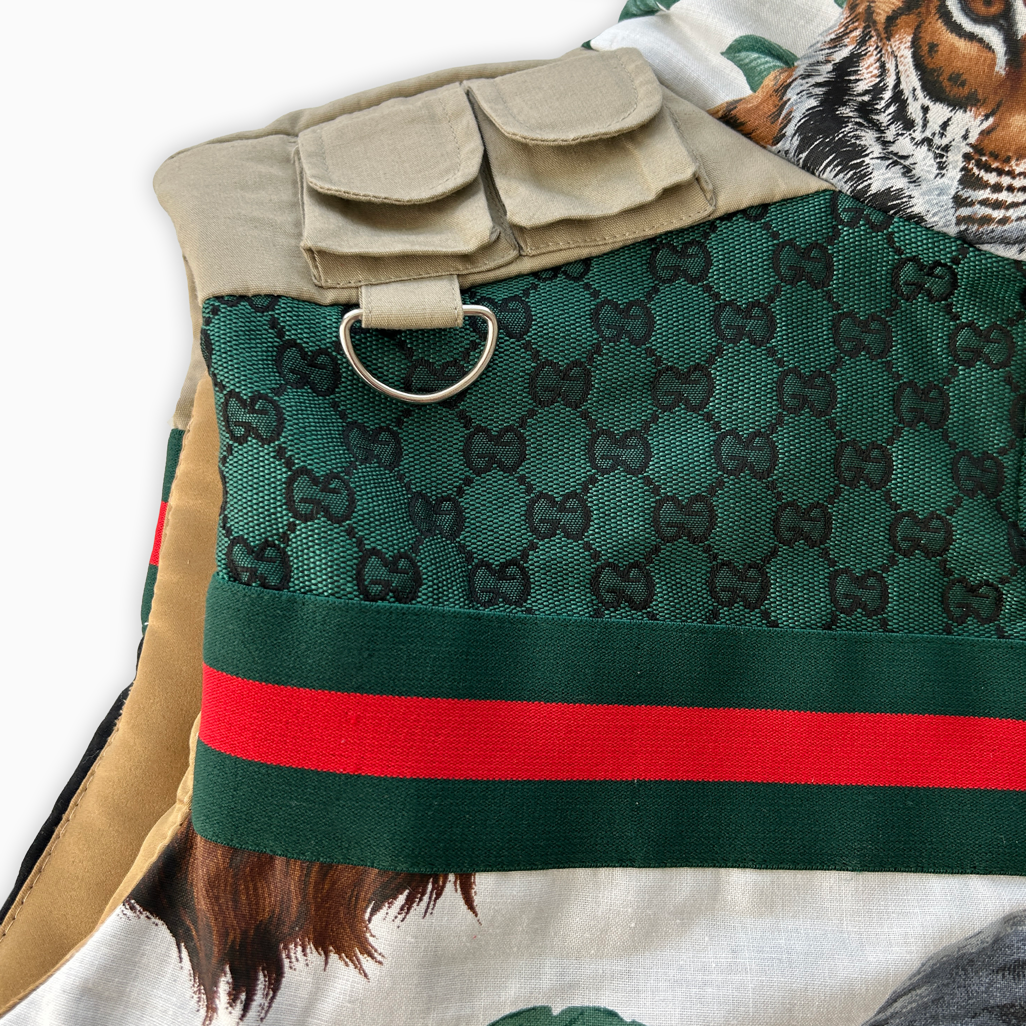 HUE 1/1 Gucci Denver Zoo Safari Puffer Vest
