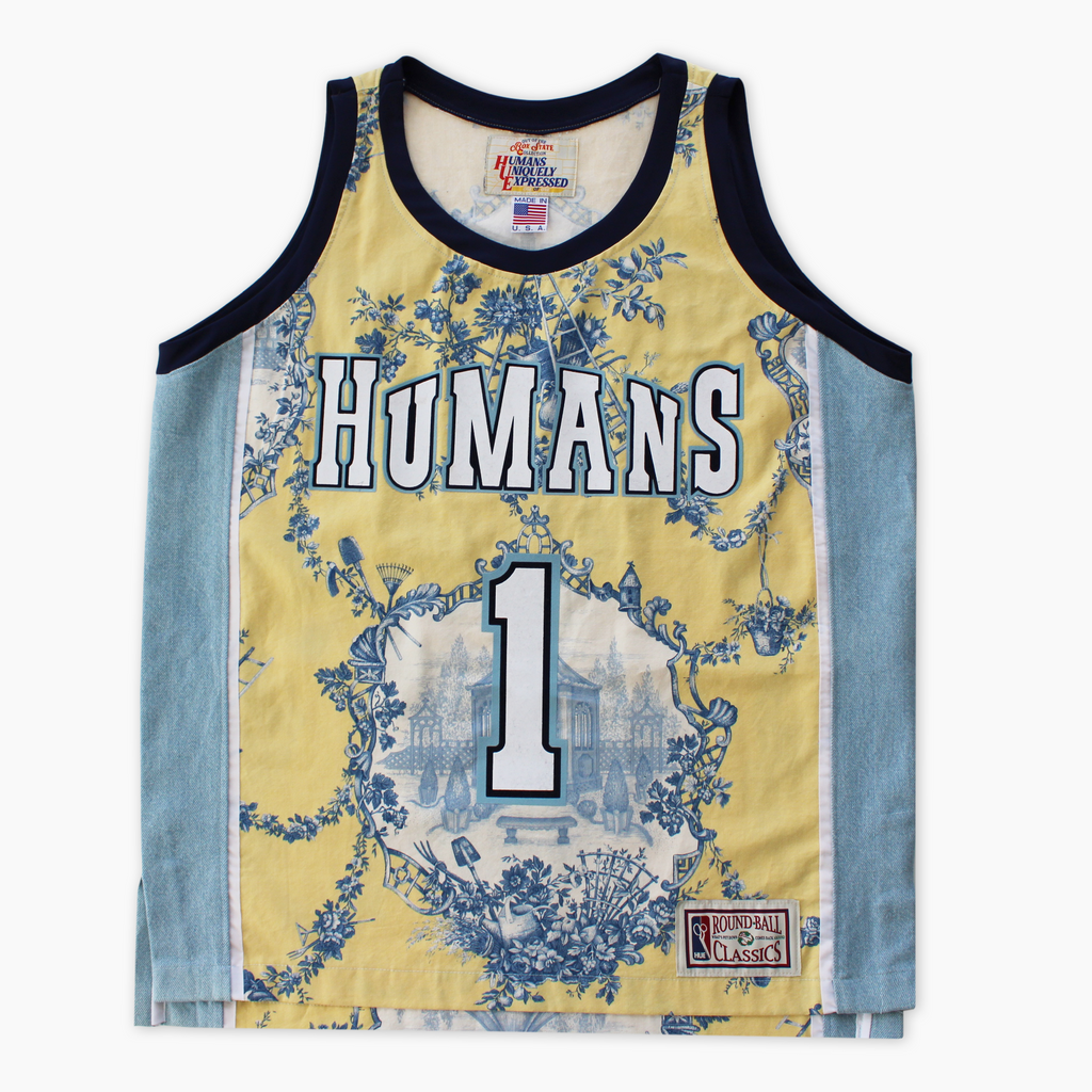 HUE 1/1 Floral Garden Basketball Jersey