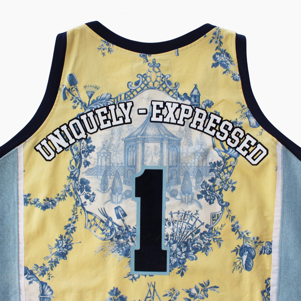 HUE 1/1 Floral Garden Basketball Jersey