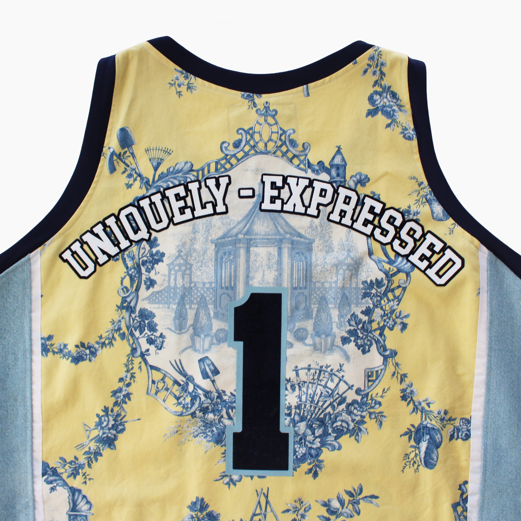HUE 1/1 Floral Garden Basketball Jersey