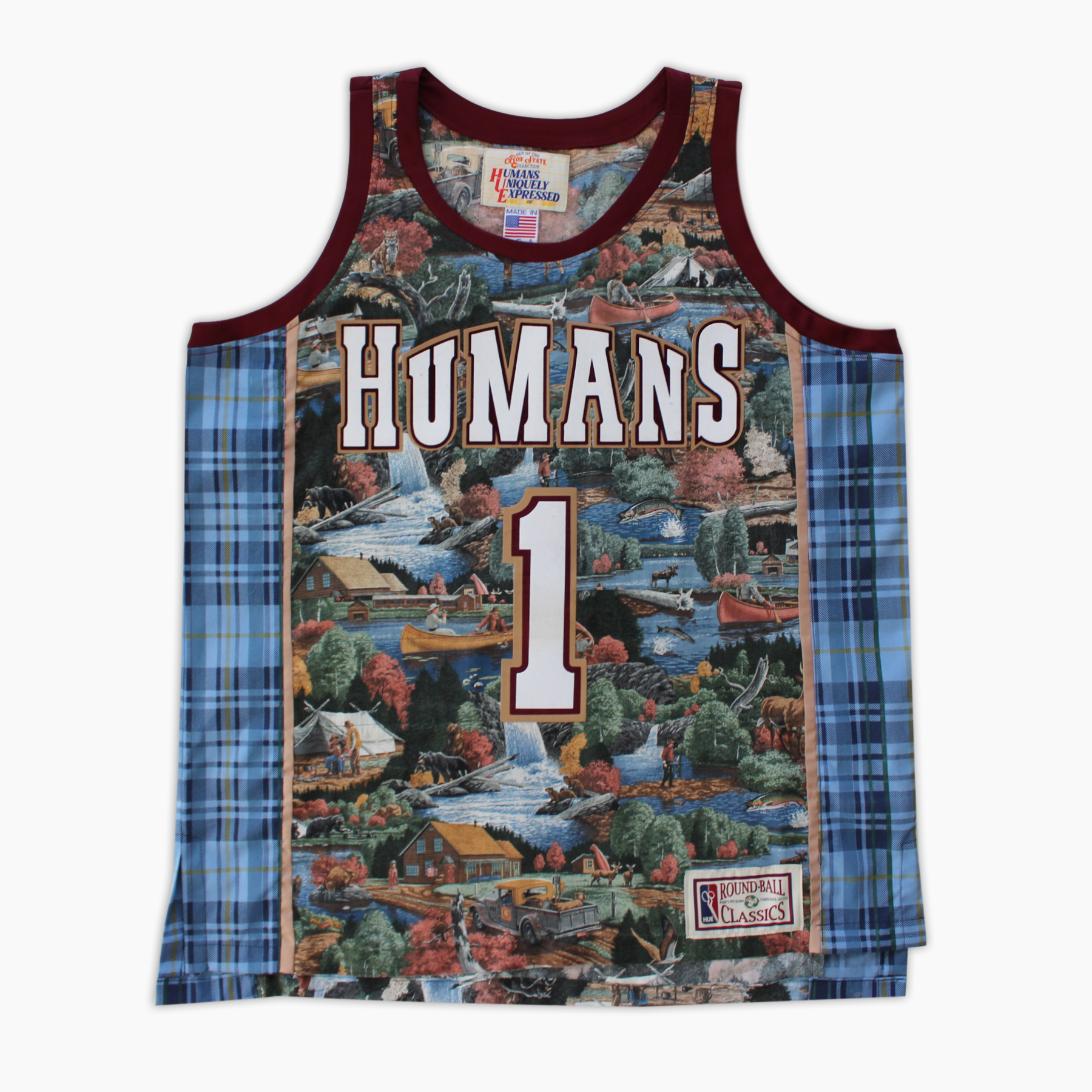 HUE 1/1 Outdoors Basketball Jersey