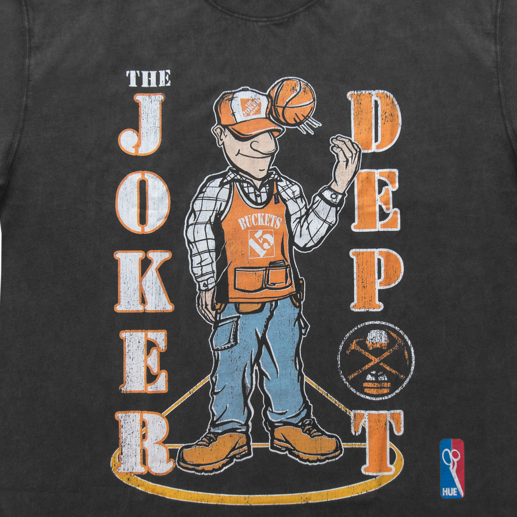 Joker Depot Day Job Basketball T-shirt - Dark Grey