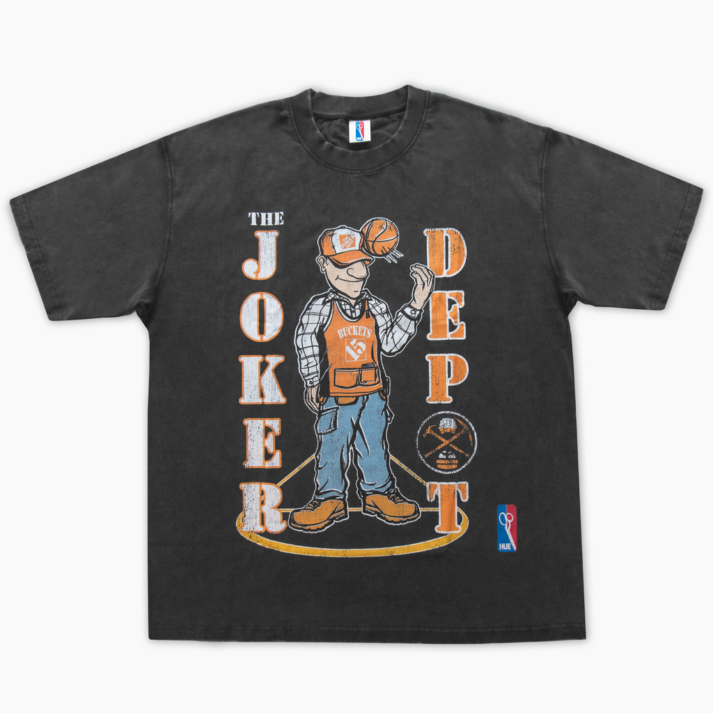 Joker Depot Day Job Basketball T-shirt - Dark Grey