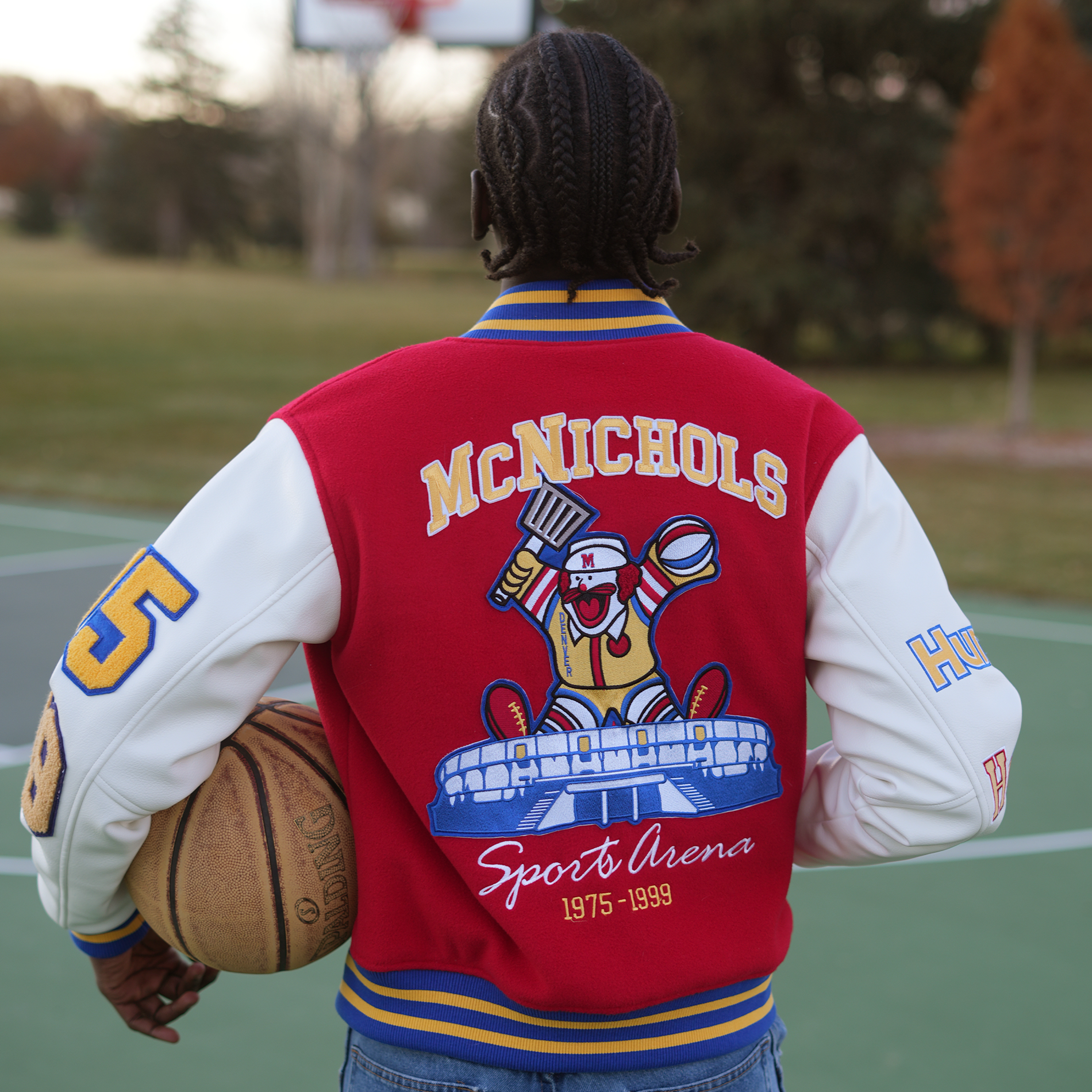 McNichols Arena McMiner Letterman Jacket