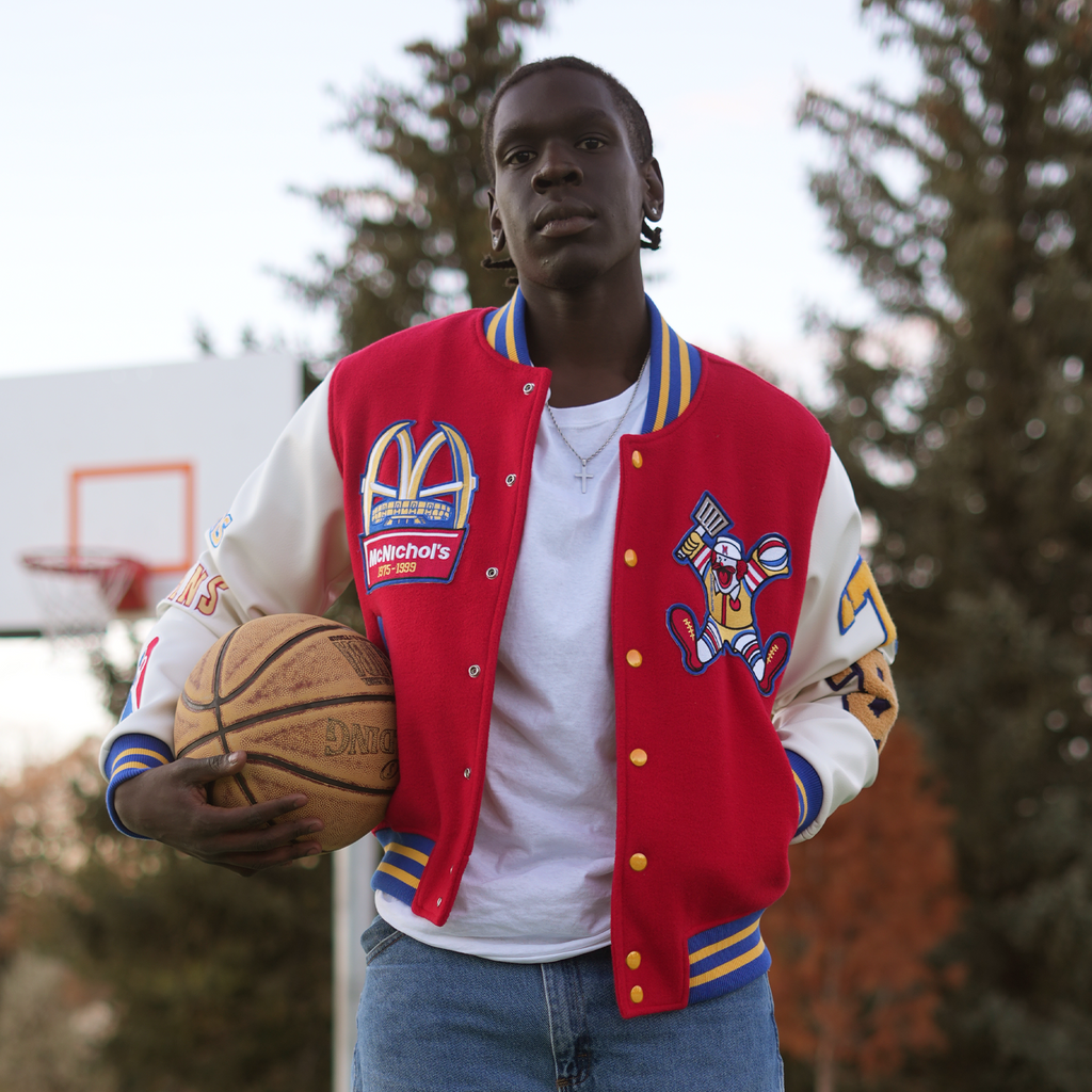 McNichols Arena McMiner Letterman Jacket