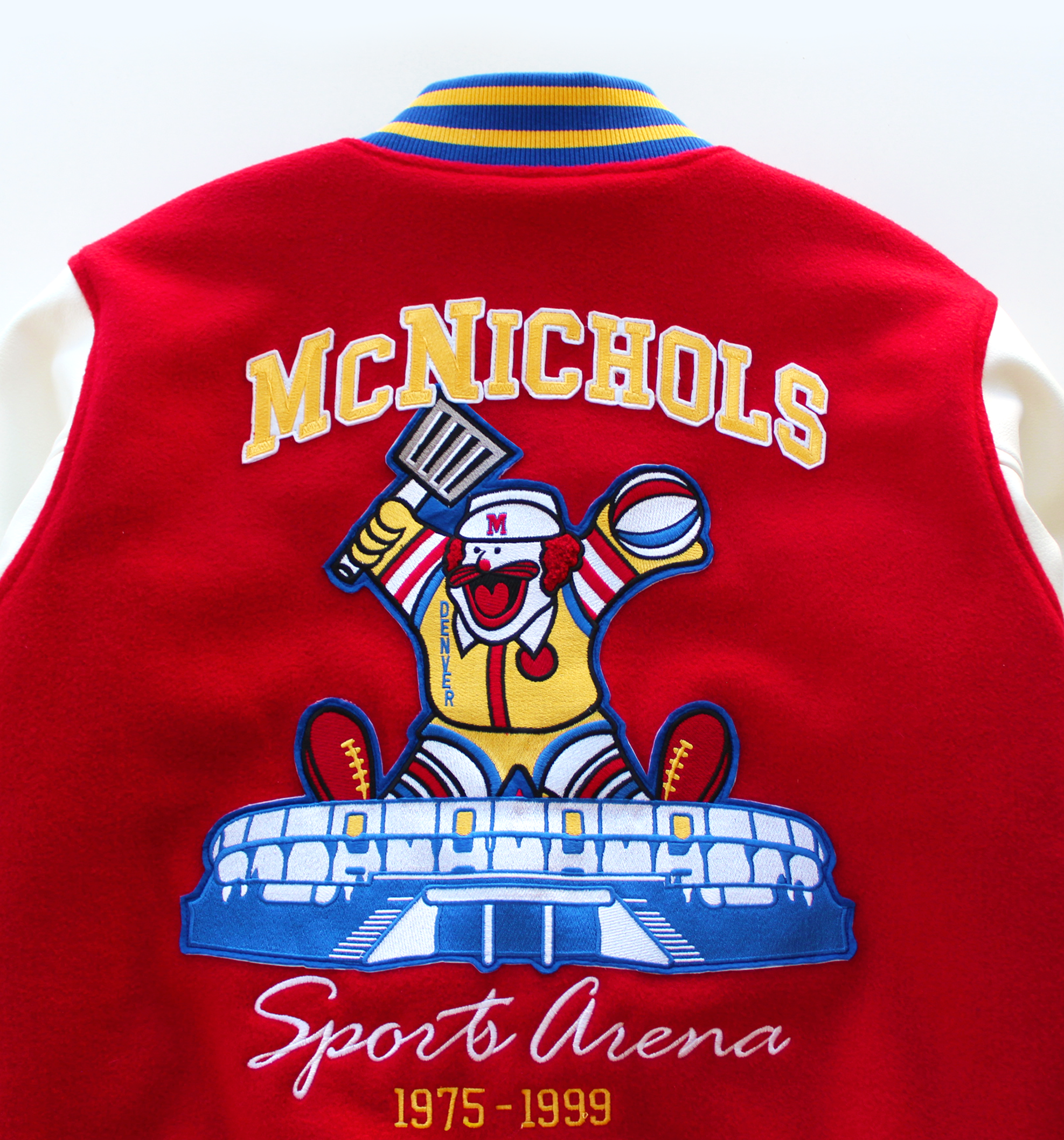 McNichols Arena McMiner Letterman Jacket